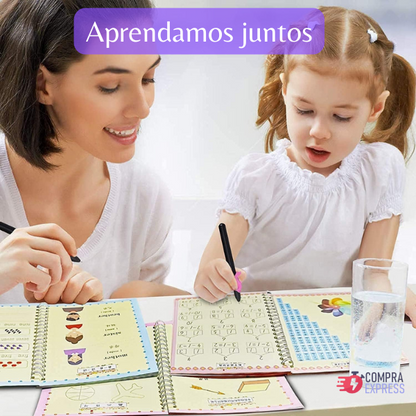 kit de Aprendizaje 4 Libros + 1 Esfero con tinta mágica 📖✨