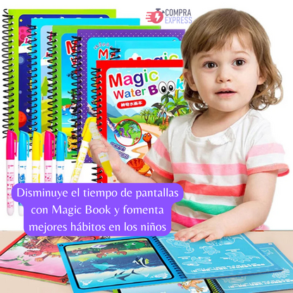 Magic Book® Libro para Colorear con Agua