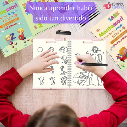 kit de Aprendizaje 4 Libros + 1 Esfero con tinta mágica 📖✨