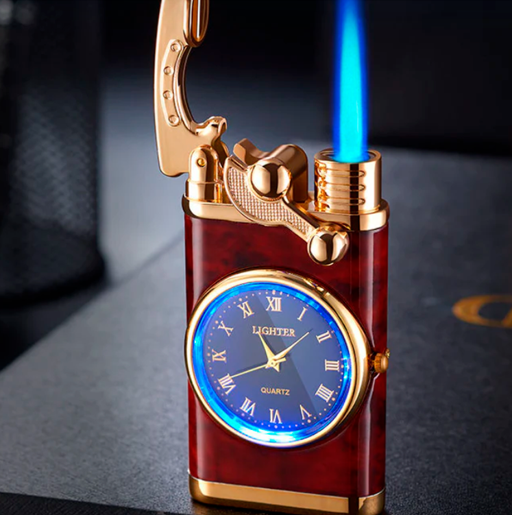 Elegant Lighter® Encendedor y Reloj 2 en 1 + Envío Gratis 🔥