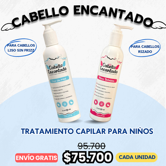 🧚🏻‍♀️Cabello Encantado™ 🧚🏻‍♂️ Tratamiento Nutritivo Capilar para Niños ✨