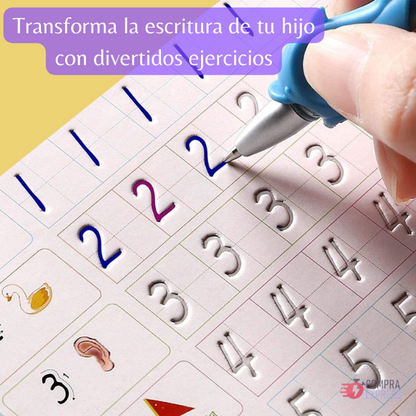 kit de Aprendizaje 4 Libros + 1 Esfero con tinta mágica 📖✨