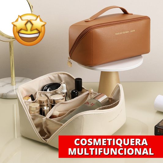 Cosmetiquera Multifuncional 🩷💜 ¡Dile adiós al desorden en tu bolso!