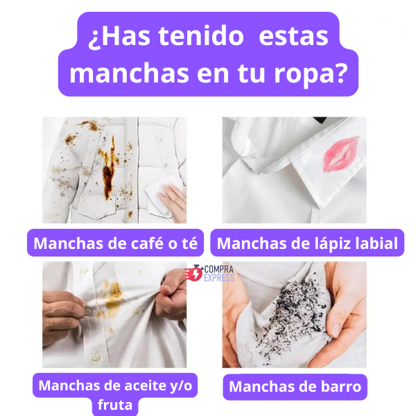 ✨PROMO - DESMANCHADOR DE ROPA CON ENZIMAS ACTIVAS ✨