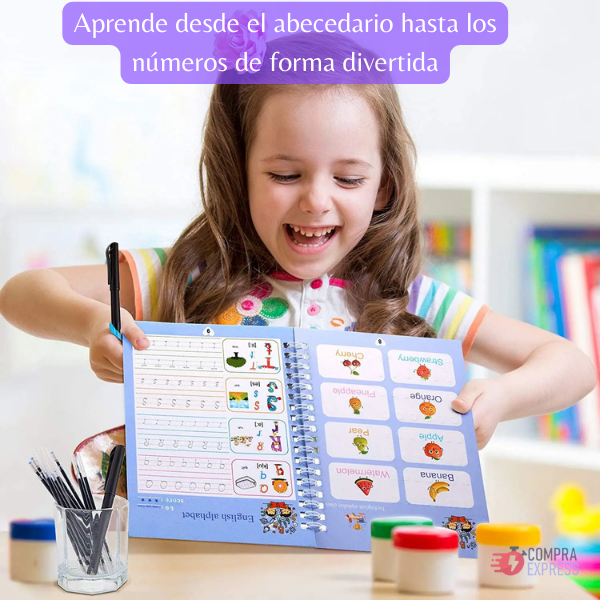 kit de Aprendizaje 4 Libros + 1 Esfero con tinta mágica 📖✨