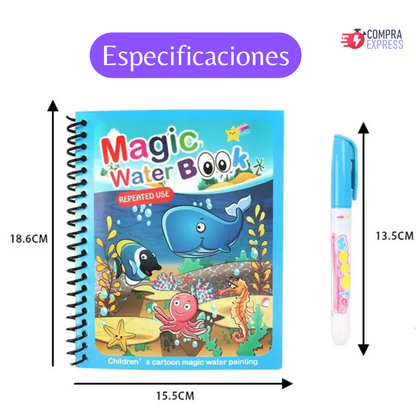 Magic Book® Libro para Colorear con Agua