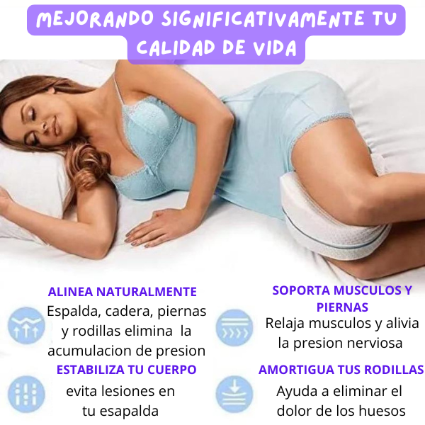 ErgoDream Pro® Almohada Ergonómica para un descanso Perfecto