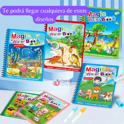 Magic Book® Libro para Colorear con Agua