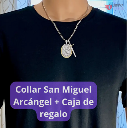 Collar San Miguel Arcángel, regala protección a tus seres queridos