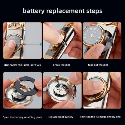 Elegant Lighter® Encendedor y Reloj 2 en 1 + Envío Gratis 🔥